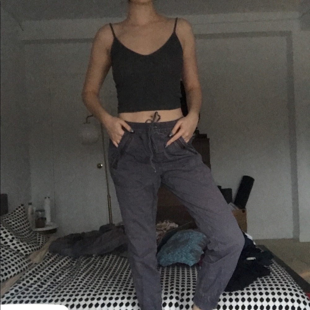 COZY BUNDLE: Grey crop and sweat pants
